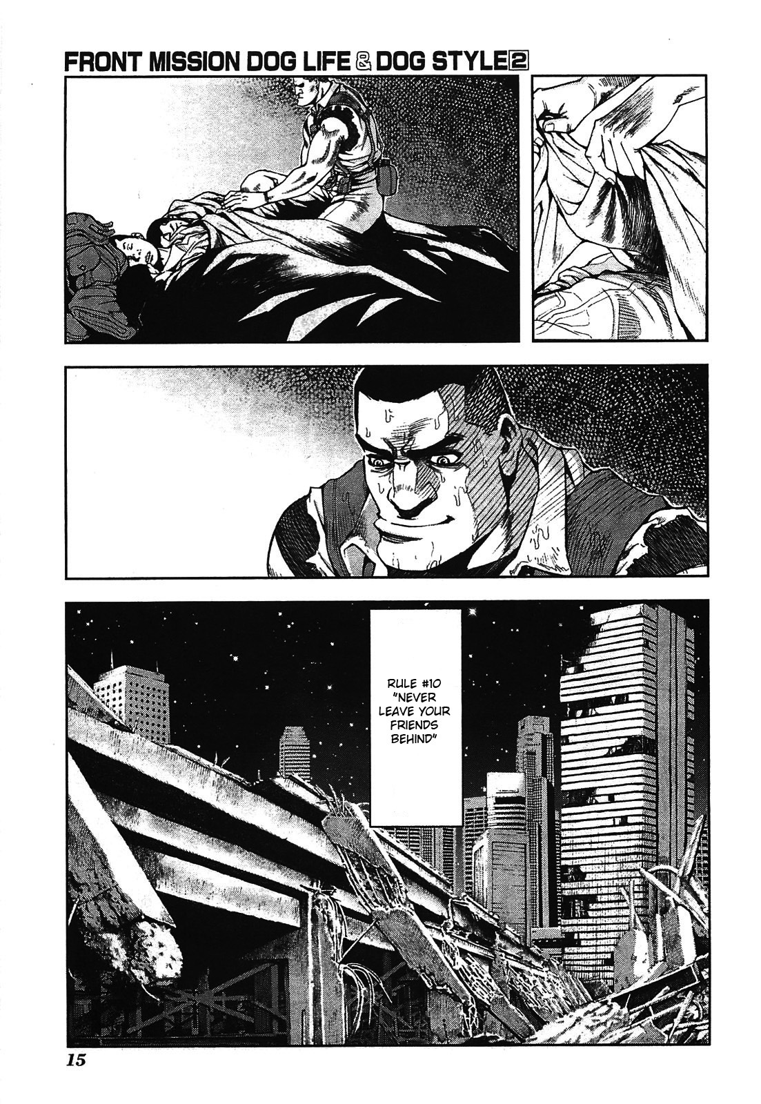 Front Mission - Dog Life & Dog Style Chapter 9 page 13 - Chapter 9: STYLE:3 - A Pack of Hounds (1)