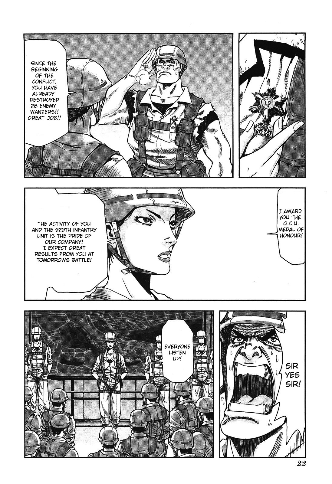Front Mission - Dog Life & Dog Style Chapter 9 page 20 - Chapter 9: STYLE:3 - A Pack of Hounds (1)