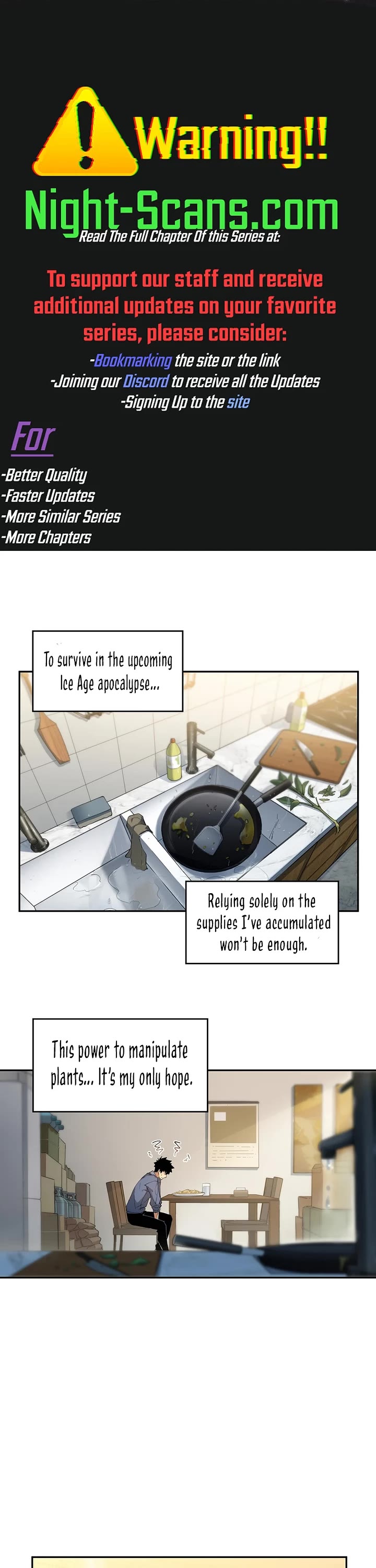 Frozen Frontiers Chapter 3 page 1 - Chapter 3