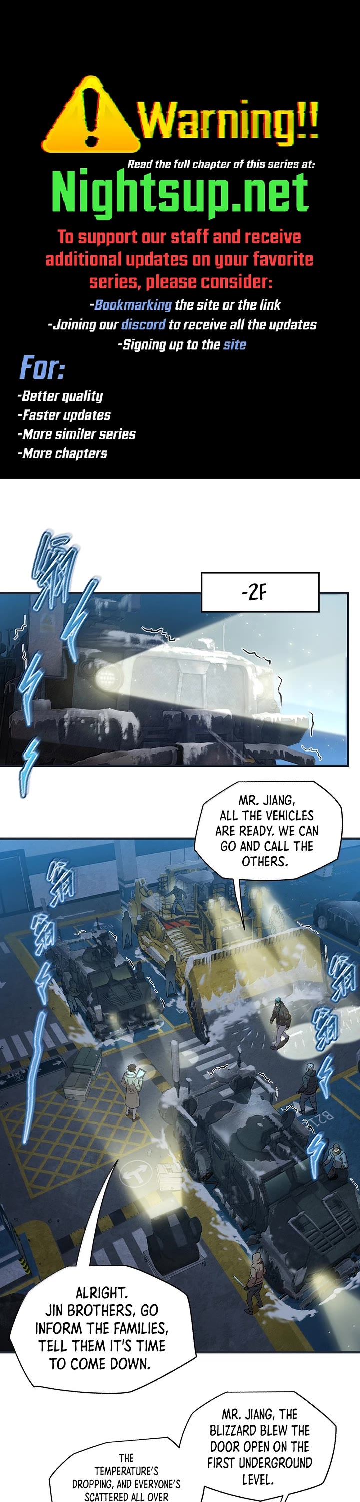 Frozen Frontiers Chapter 30 page 1 - Chapter 30