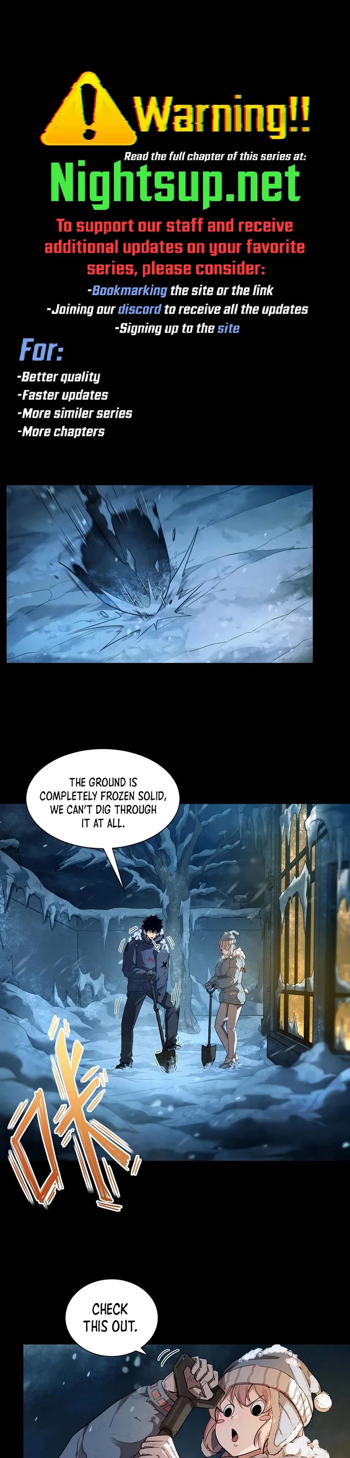 Frozen Frontiers Chapter 43 page 1 - Chapter 43