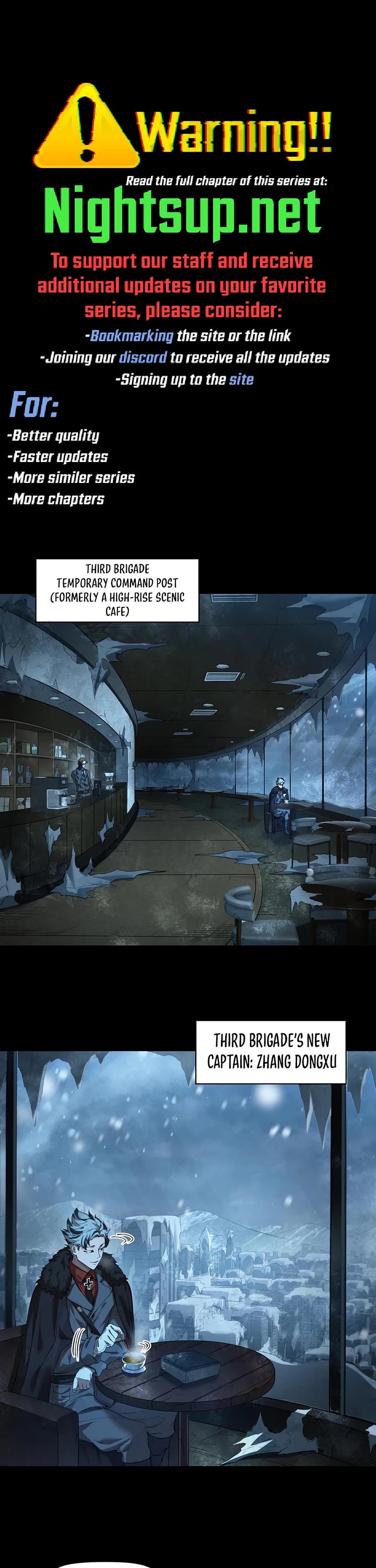 Frozen Frontiers Chapter 55 page 1 - Chapter 55