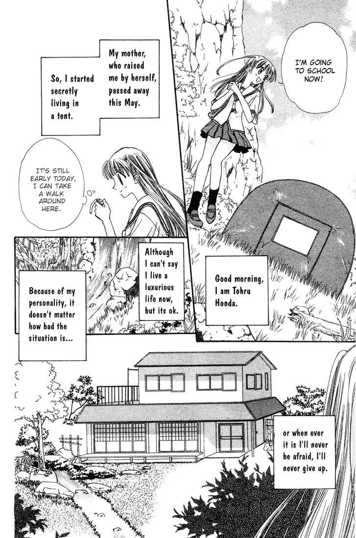 Fruits Basket Chapter 1.1 page 6 - Chapter 1.1 : A House in the Woods