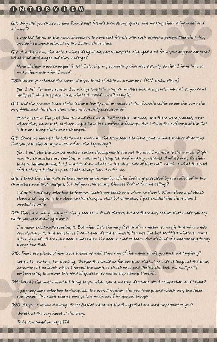 Fruits Basket Chapter 200.1 page 27 - Chapter 200.1 : fan book - cat Chapter 1