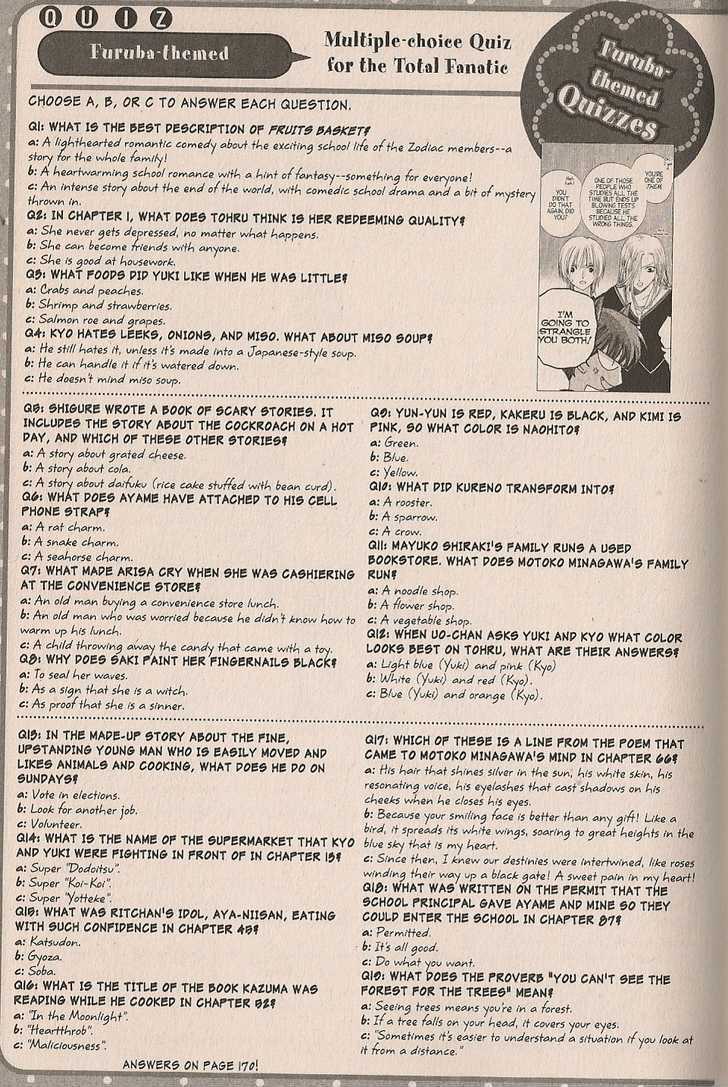 Fruits Basket Chapter 200.4 page 22 - Chapter 200.4 : fan book - cat Chapter 4