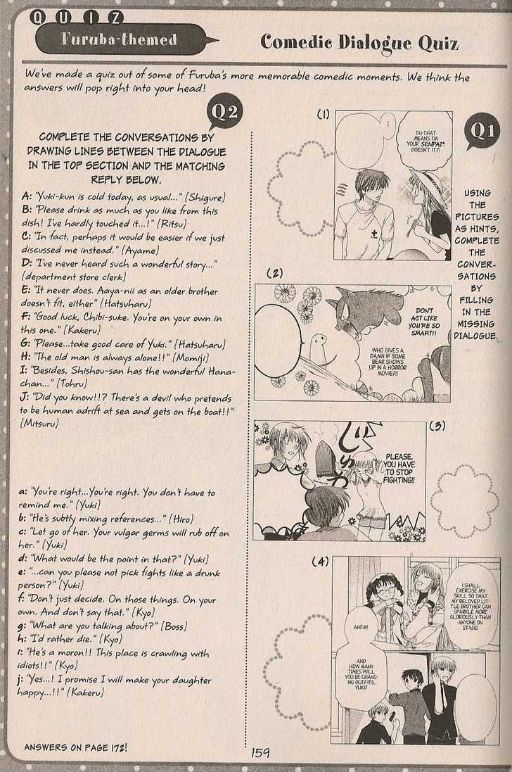 Fruits Basket Chapter 200.4 page 24 - Chapter 200.4 : fan book - cat Chapter 4