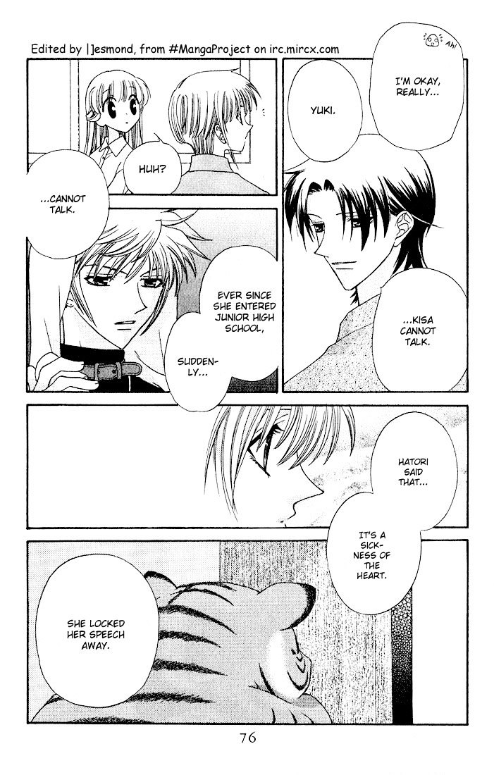 Fruits Basket Chapter 27 page 10 - Chapter 27 : Kisa