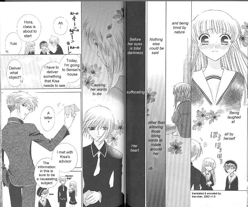 Fruits Basket Chapter 28 page 9 - Chapter 28 : The Lost Voice
