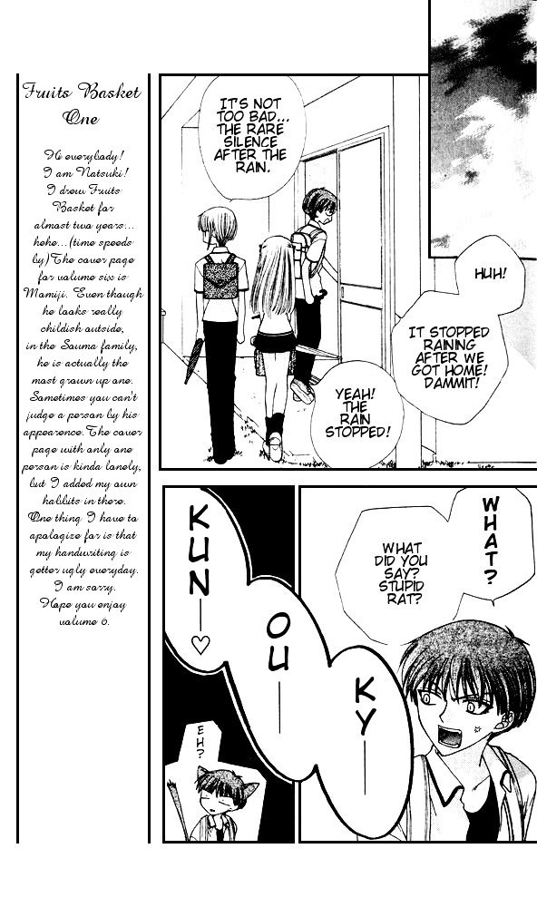 Fruits Basket Chapter 31 page 10 - Chapter 31 : Shishou; Kazuma Souma