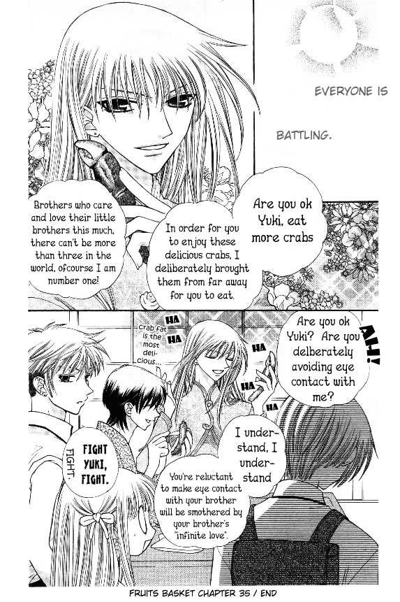 Fruits Basket Chapter 35 page 32 - Chapter 35 : Worries