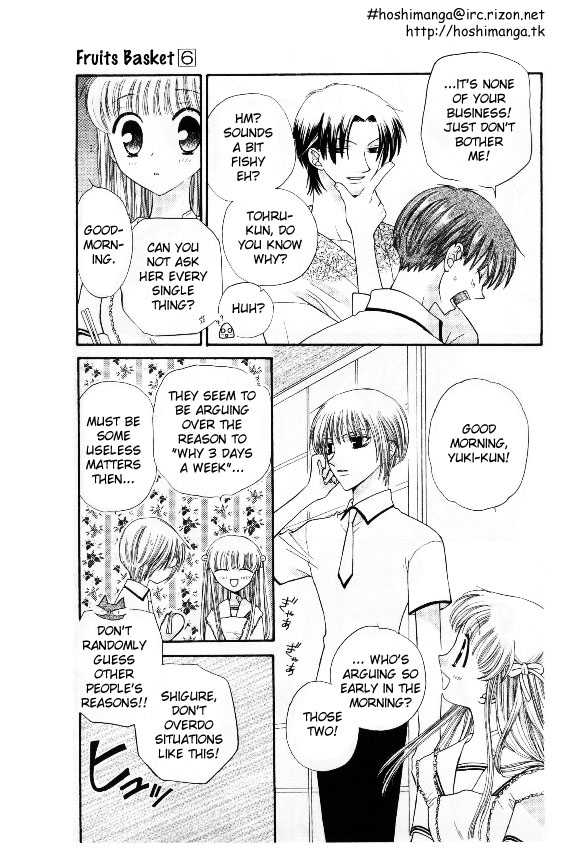 Fruits Basket Chapter 35 page 5 - Chapter 35 : Worries