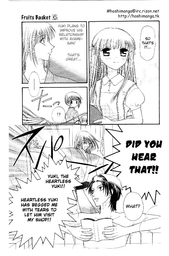 Fruits Basket Chapter 36 page 5 - Chapter 36 : Pointless Actions