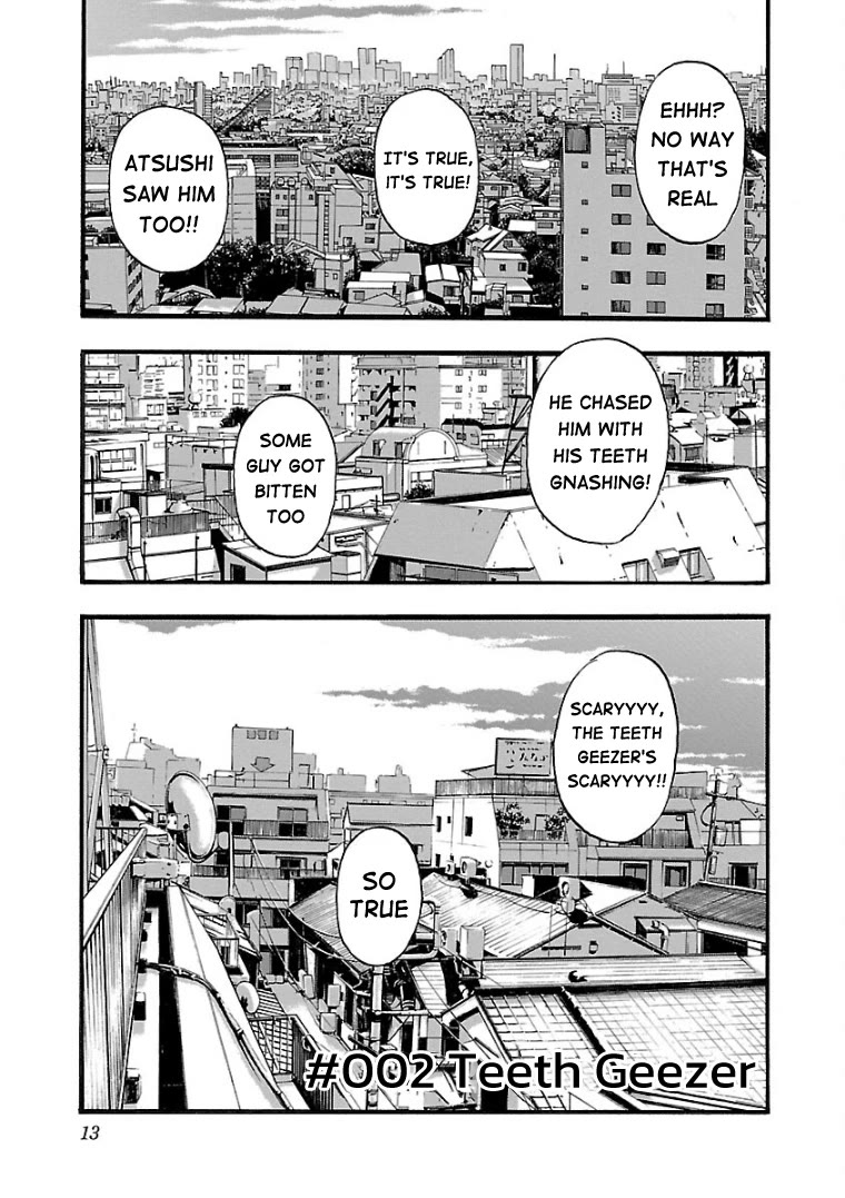 Fuan no Tane Asterisk Chapter 2 page 1 - Chapter 2: #002 Teeth Geezer