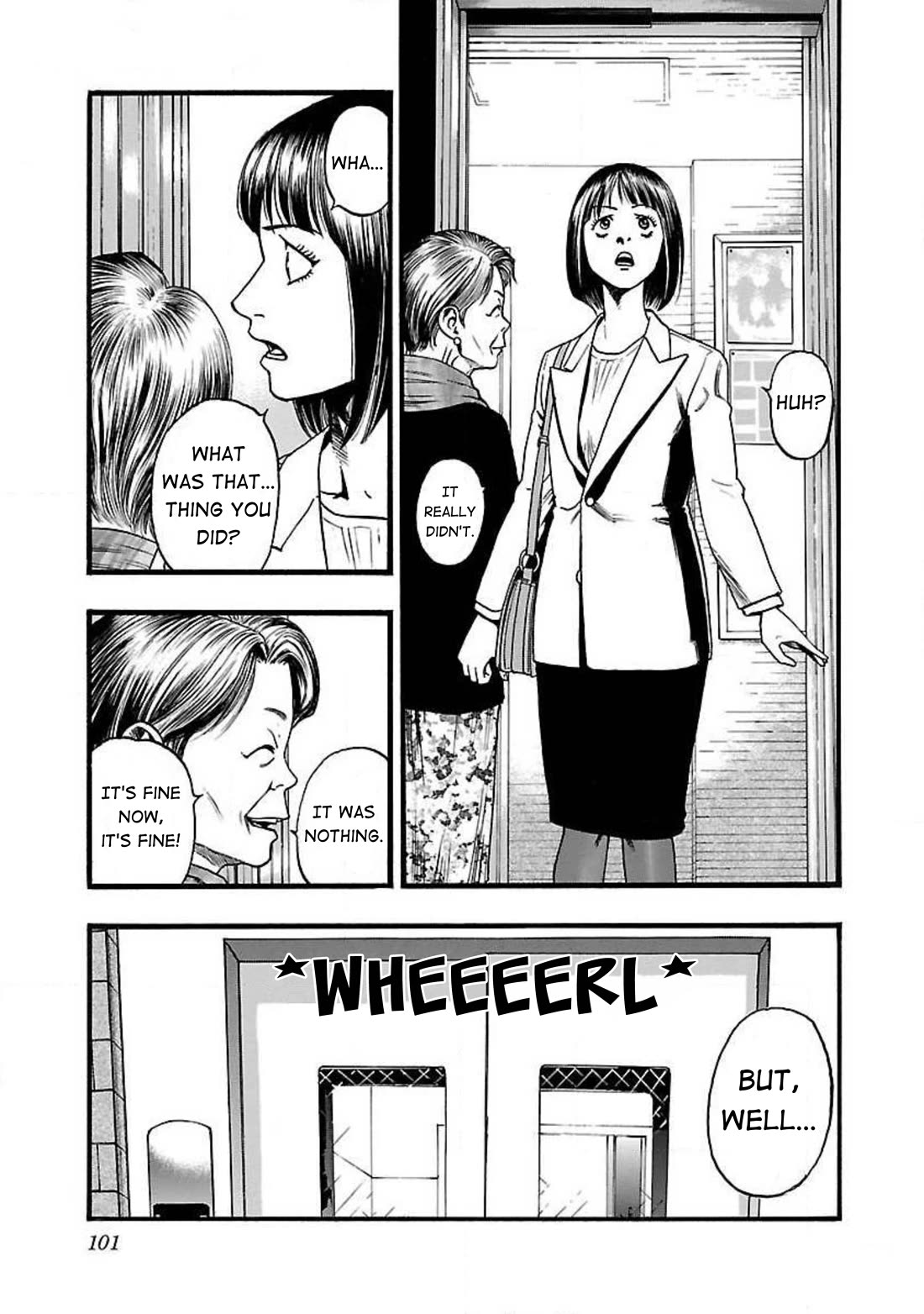 Fuan no Tane Asterisk Chapter 52 page 5 - Chapter 52: #052 Elevator