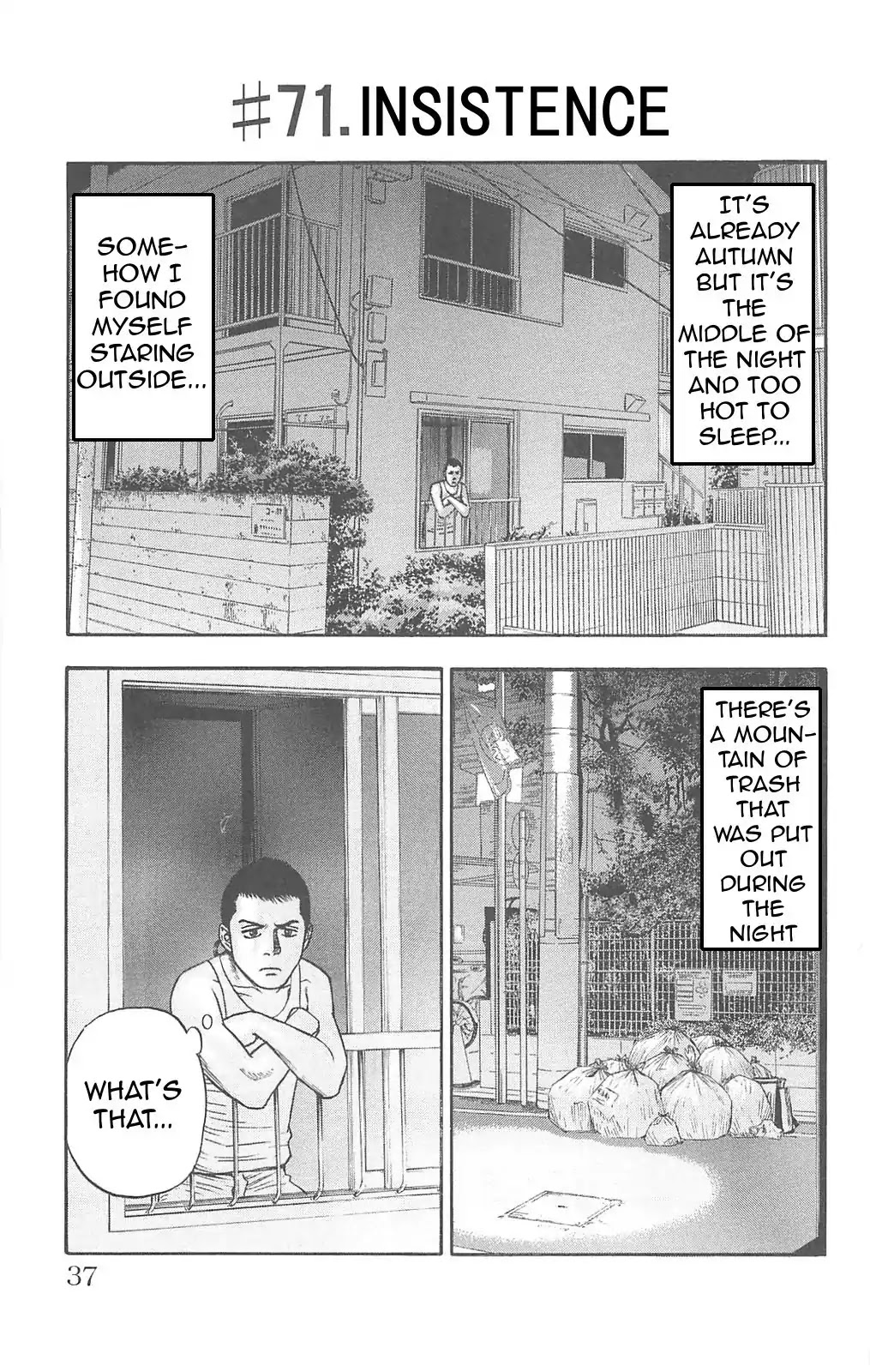Fuan no Tane Plus Chapter 71 page 1 - Chapter 71: Insistence