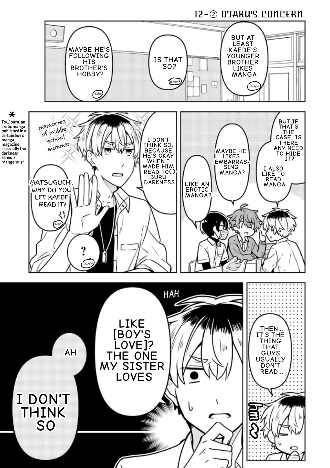 Fudanshi Family Chapter 12 page 11 - Chapter 12