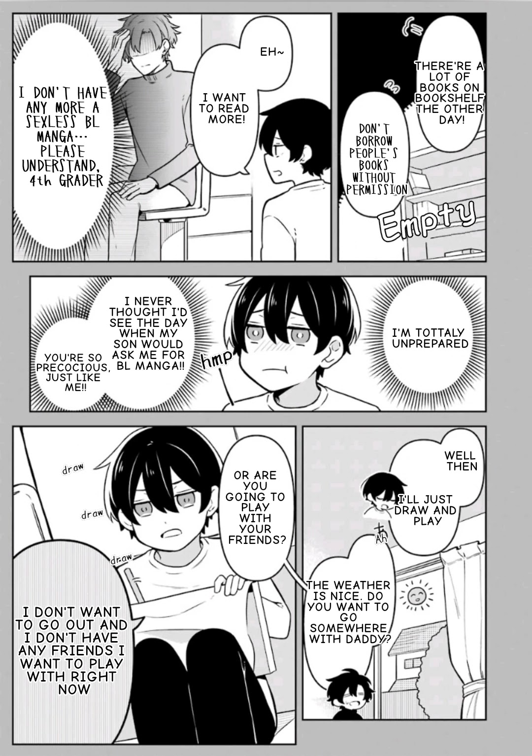 Fudanshi Family Chapter 14.6 page 7 - Chapter 14.6: Extra 9
