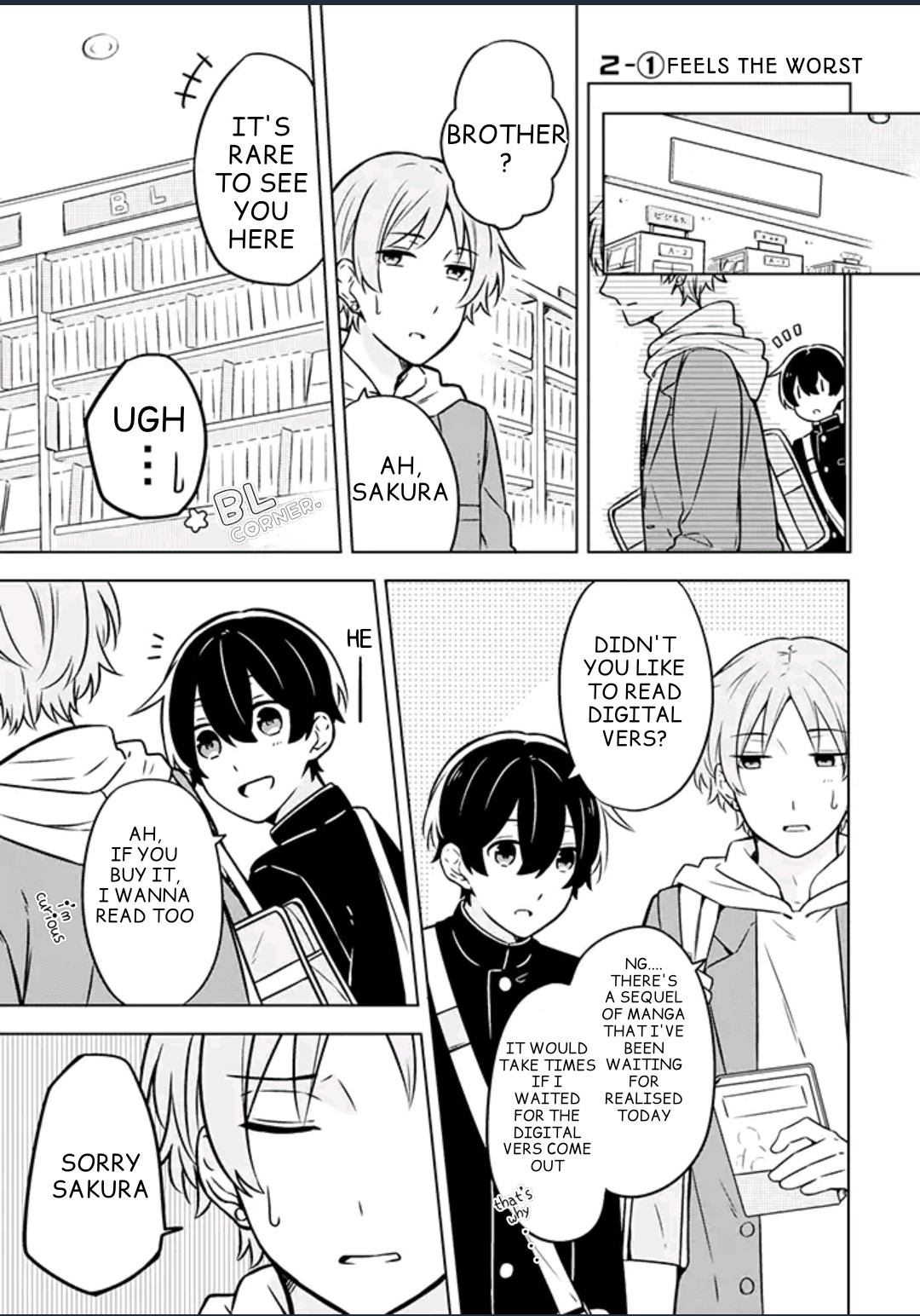 Fudanshi Family Chapter 2 page 3 - Chapter 2
