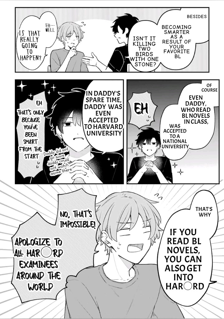 Fudanshi Family Chapter 21.5 page 6 - Chapter 21.5: Extra 14