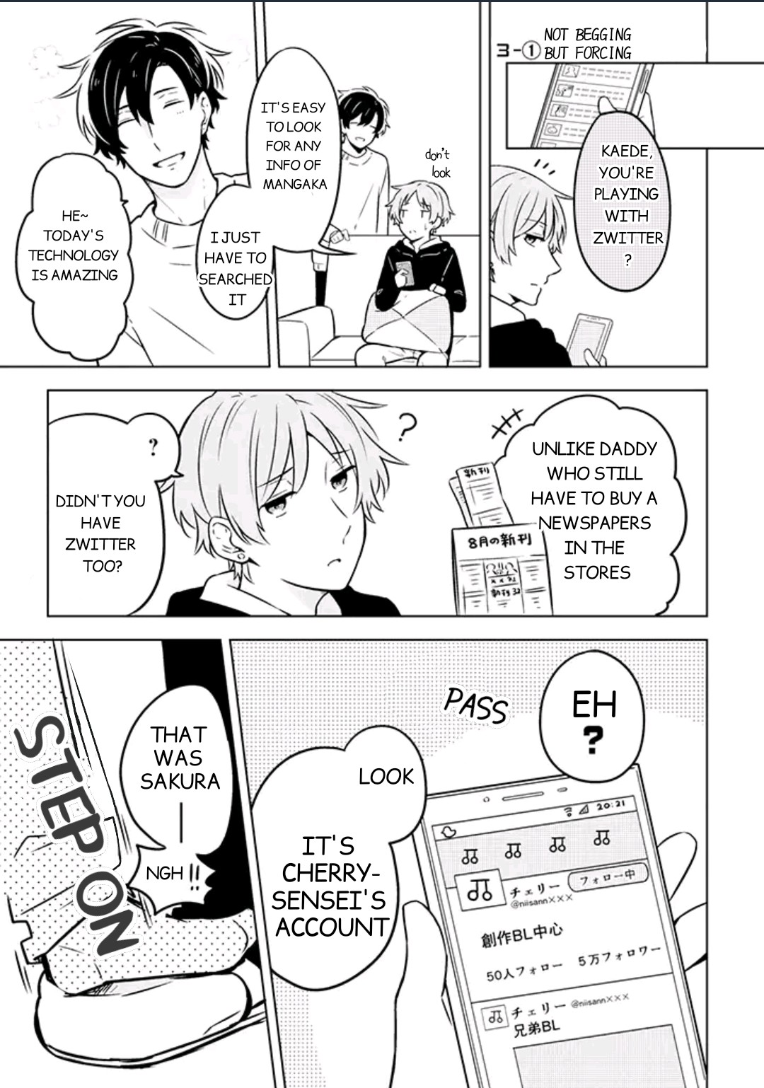 Fudanshi Family Chapter 3 page 4 - Chapter 3