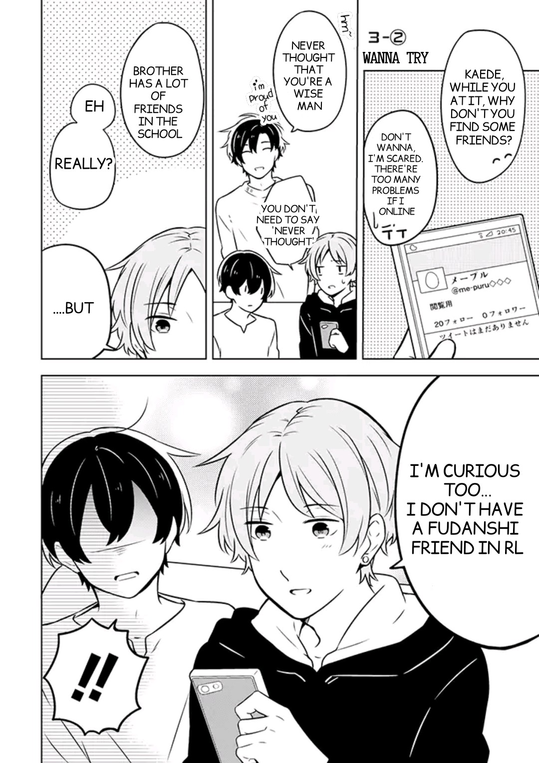Fudanshi Family Chapter 3 page 7 - Chapter 3
