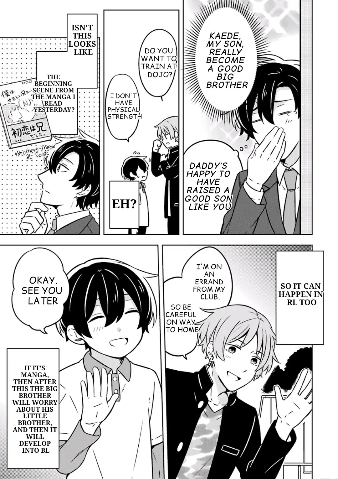 Fudanshi Family Chapter 4.5 page 4 - Chapter: Extra 1