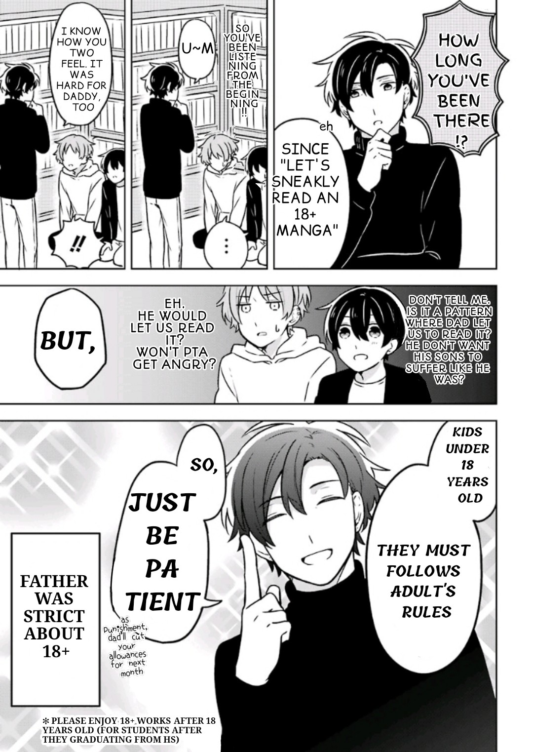 Fudanshi Family Chapter 4.8 page 10 - Chapter 4.8: Extra 4