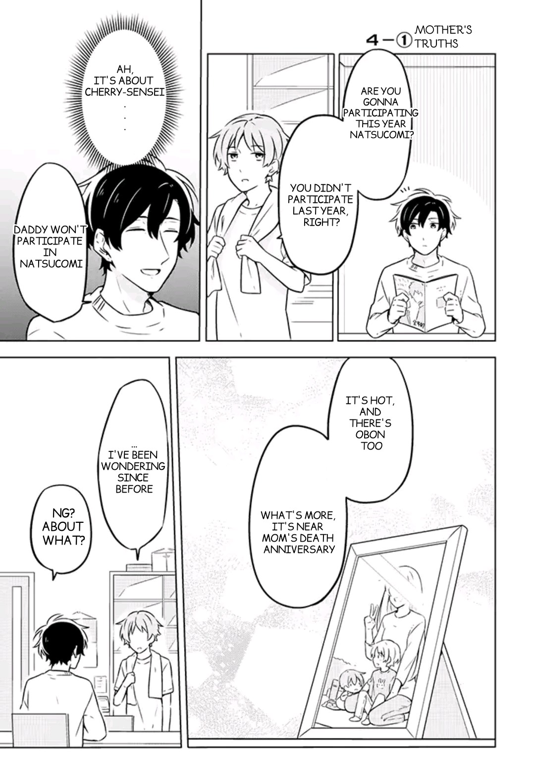 Fudanshi Family Chapter 4 page 4 - Chapter 4