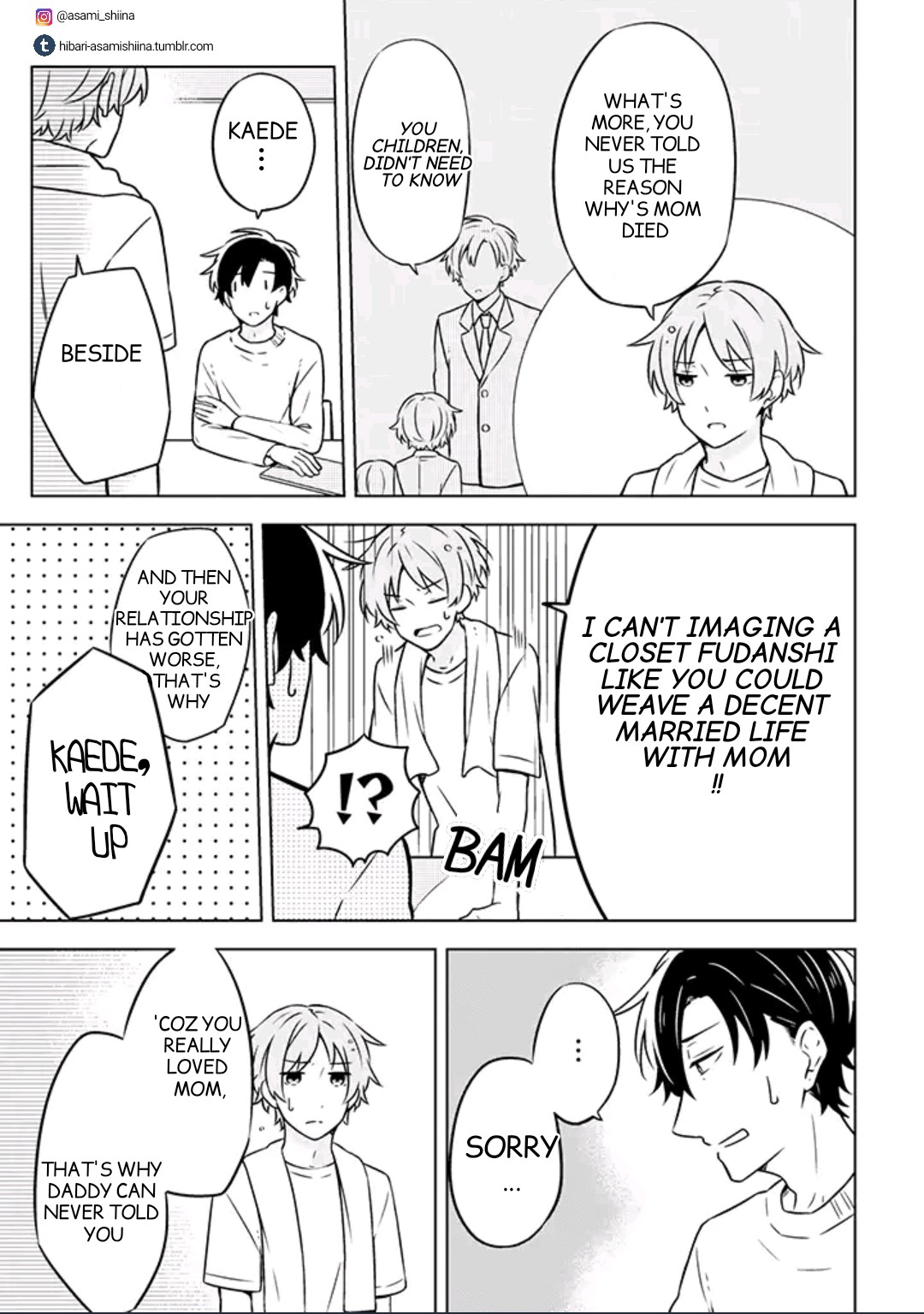 Fudanshi Family Chapter 4 page 6 - Chapter 4