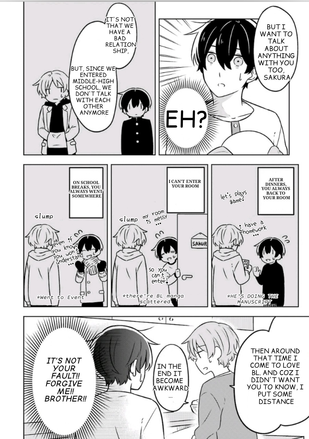 Fudanshi Family Chapter 5 page 11 - Chapter 5