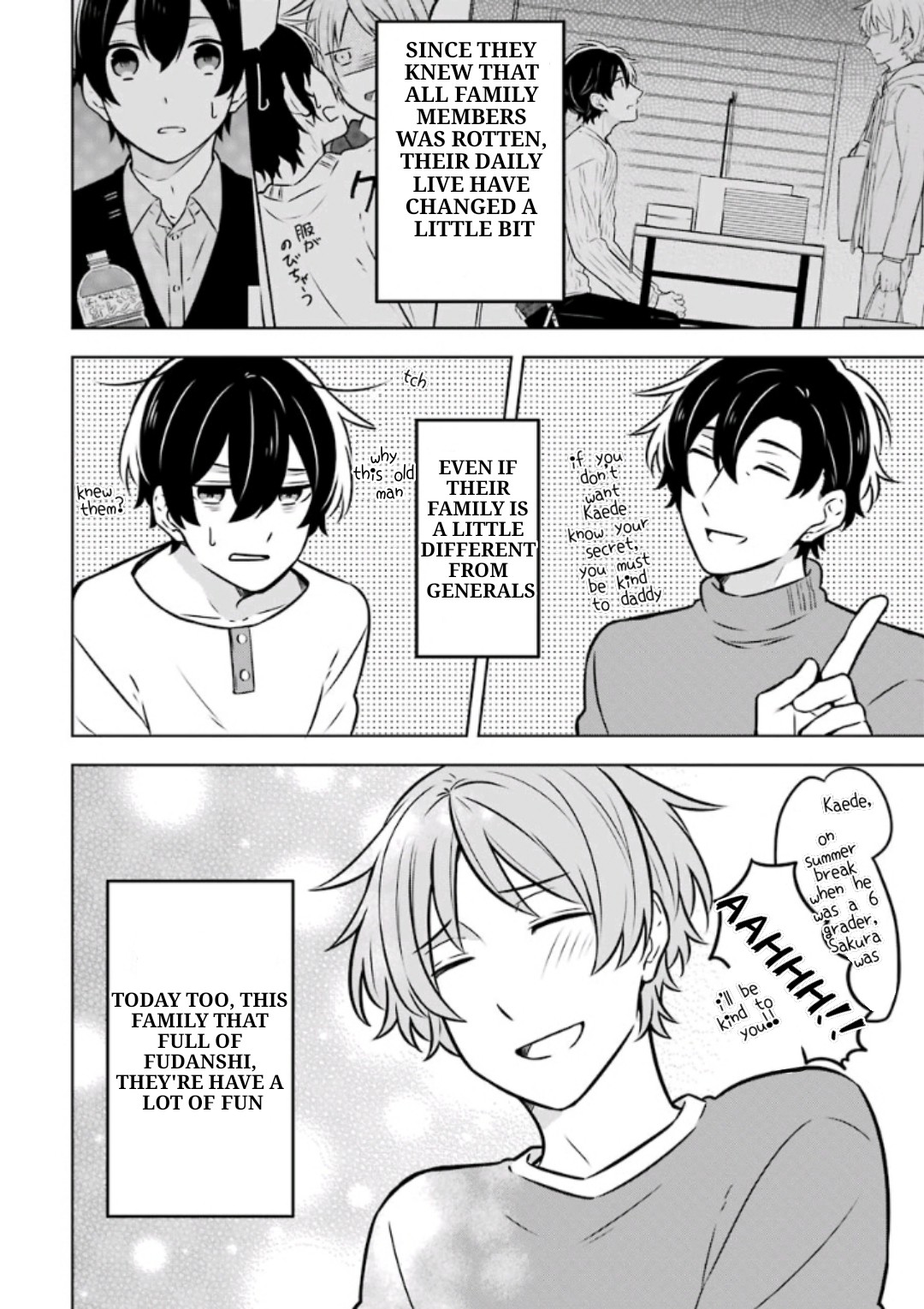 Fudanshi Family Chapter 5 page 19 - Chapter 5