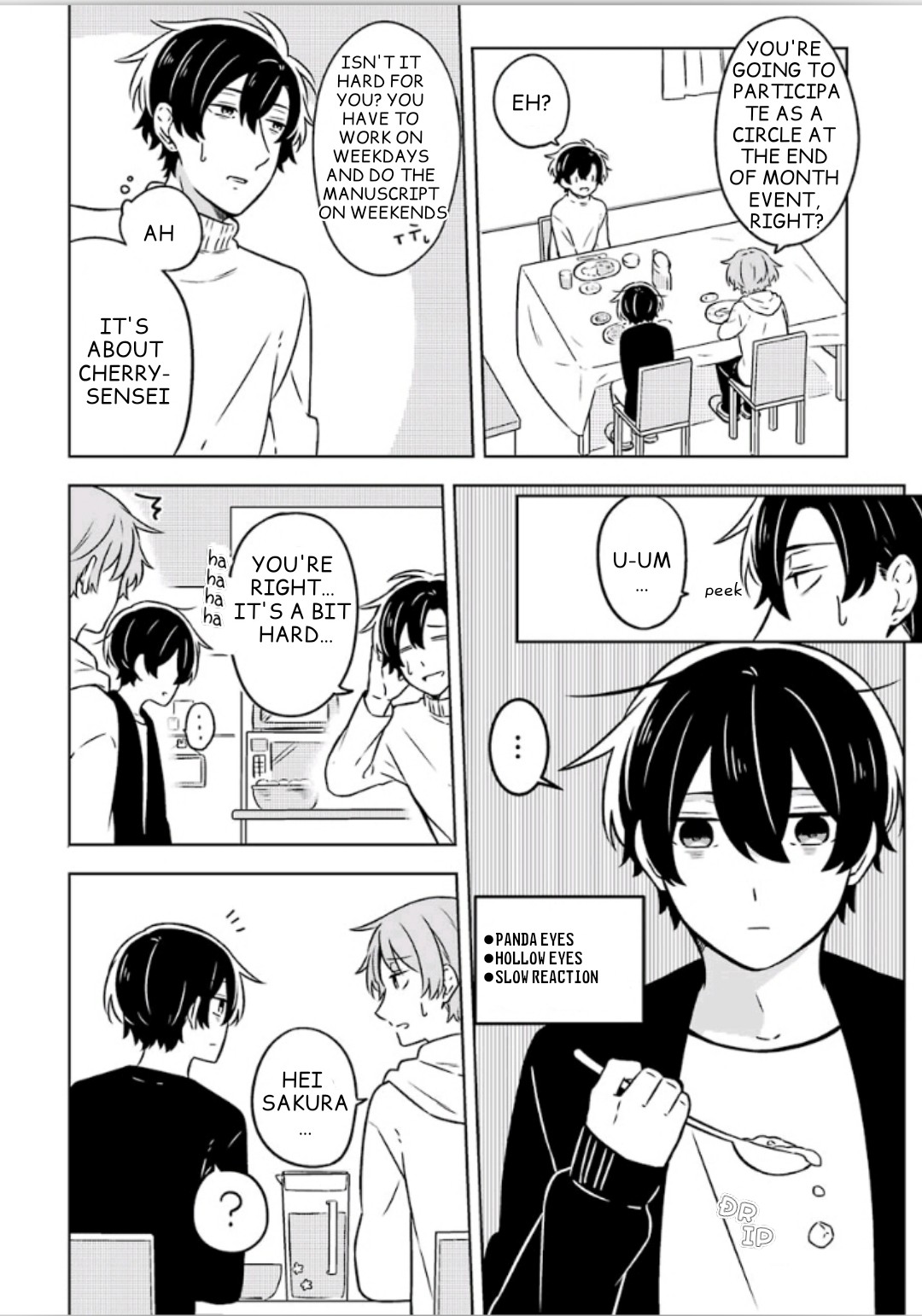 Fudanshi Family Chapter 5 page 5 - Chapter 5