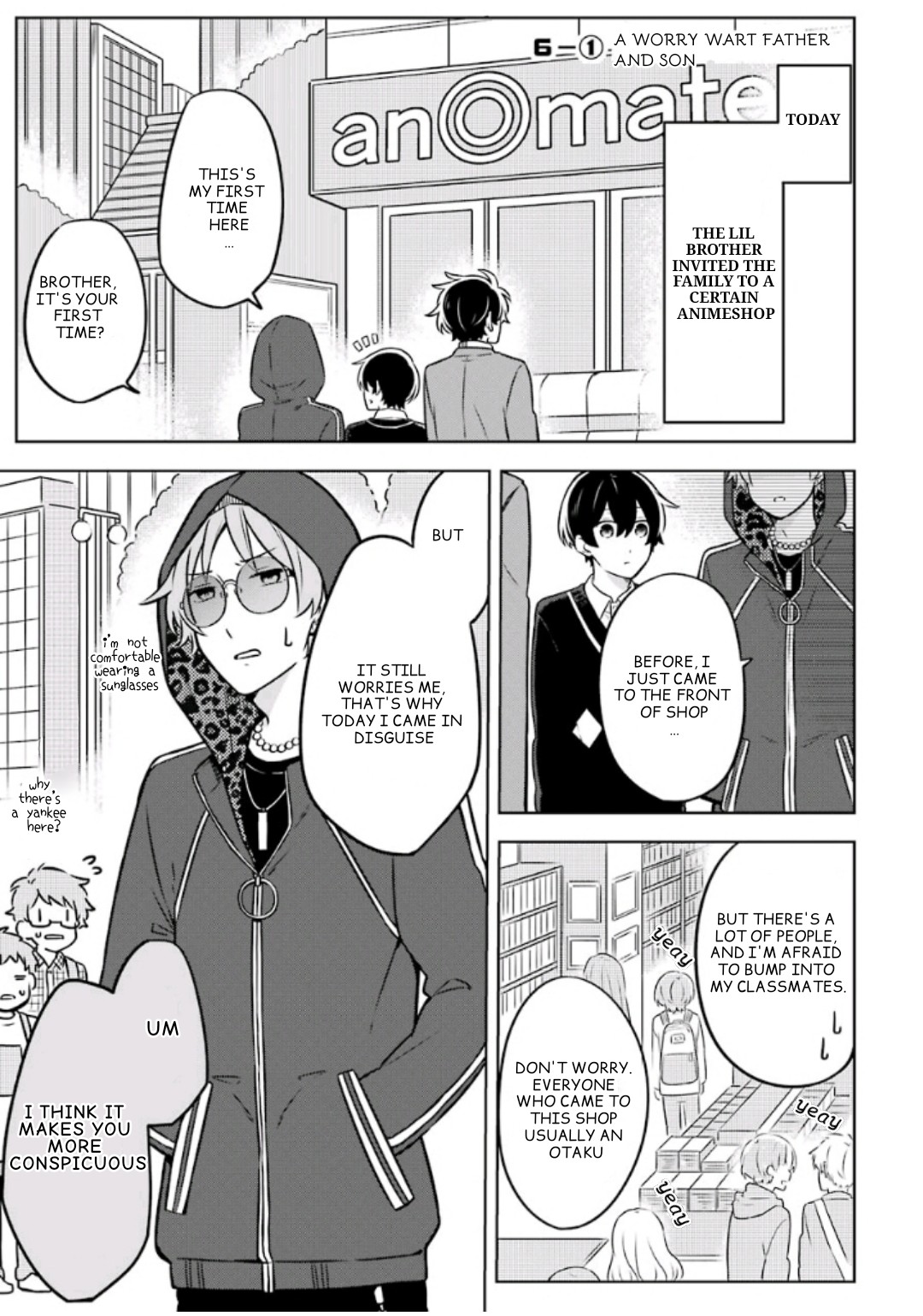 Fudanshi Family Chapter 6 page 6 - Chapter 6