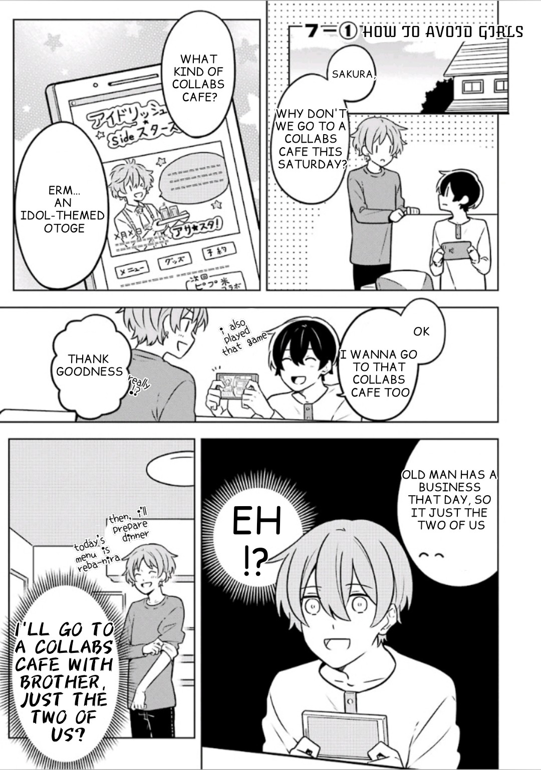 Fudanshi Family Chapter 7 page 2 - Chapter 7