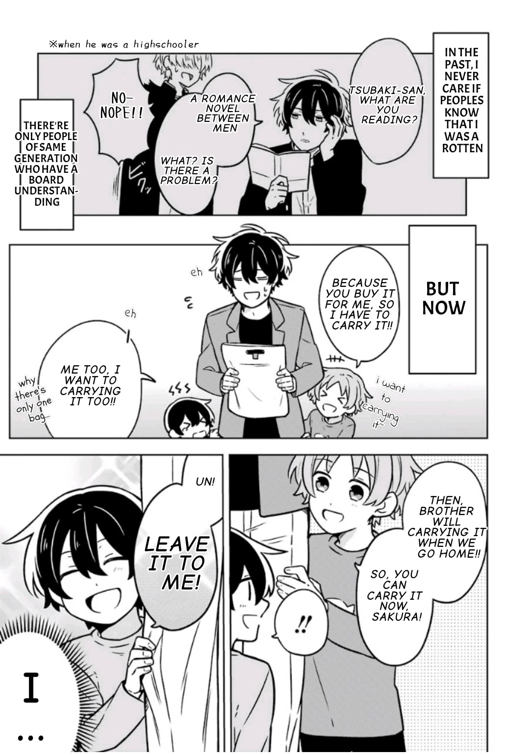 Fudanshi Family Chapter 9.5 page 4 - Chapter 9.5: Extra 5