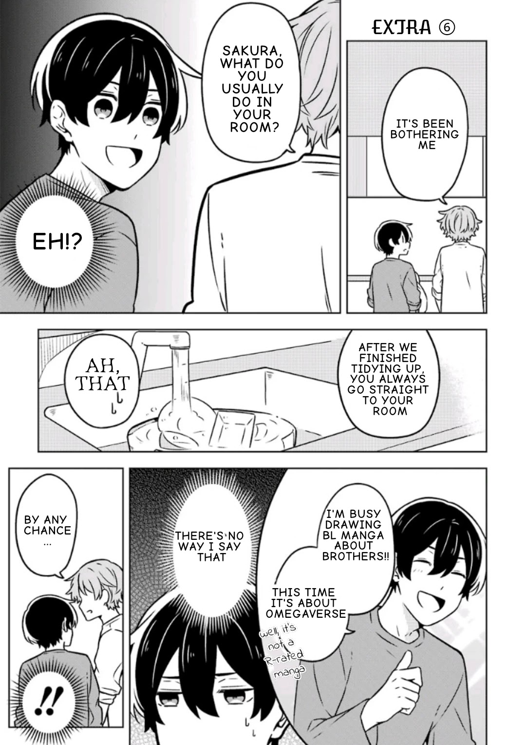 Fudanshi Family Chapter 9.6 page 1 - Chapter 9.6: Extra 6