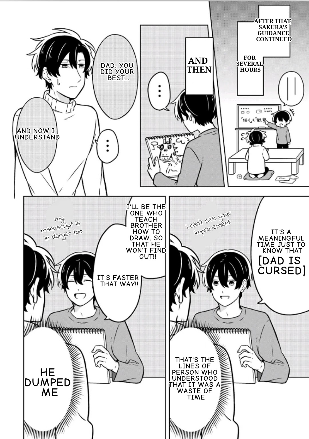 Fudanshi Family Chapter 9.7 page 8 - Chapter 9.7: Extra 7