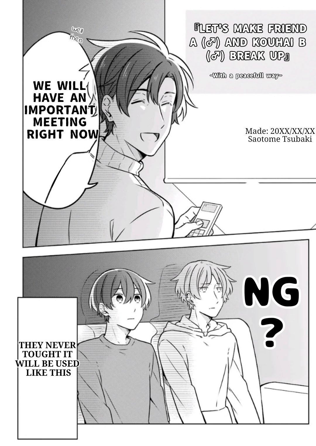 Fudanshi Family Chapter 9 page 3 - Chapter 9