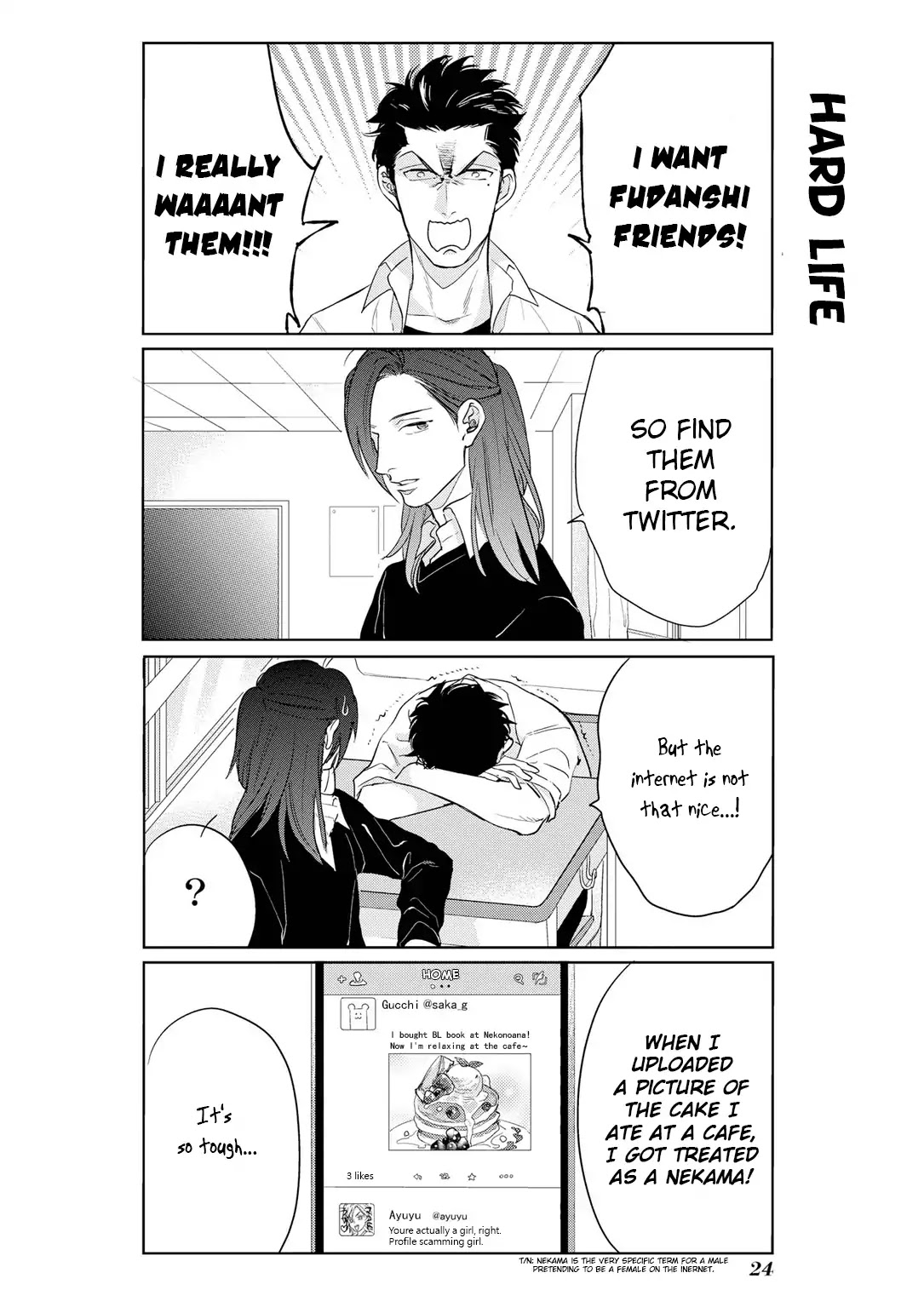 Fudanshi Koukou Seikatsu Chapter 1 page 25 - Chapter 1