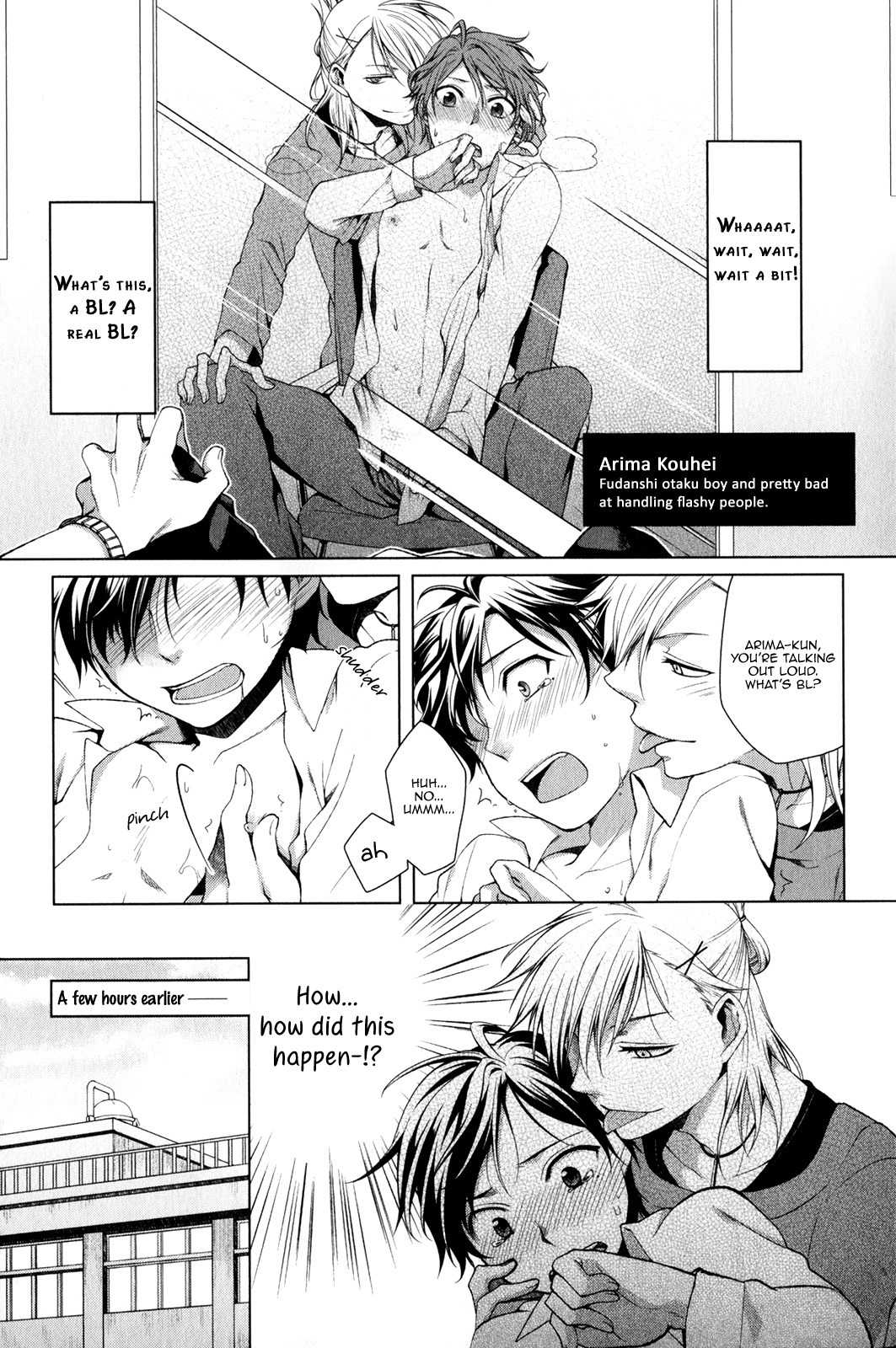 Fudanshi-kun no Honey Days Chapter 1 page 7 - Chapter 1: Fudanshi-kun's naughty BL-like experience!