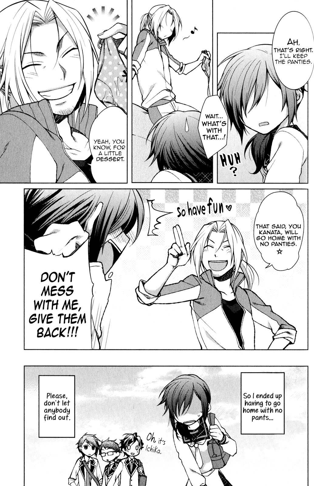 Fudanshi-kun no Honey Days Chapter 2 page 15 - Chapter 2: Obligatory cross-dressing for Gakuran boy