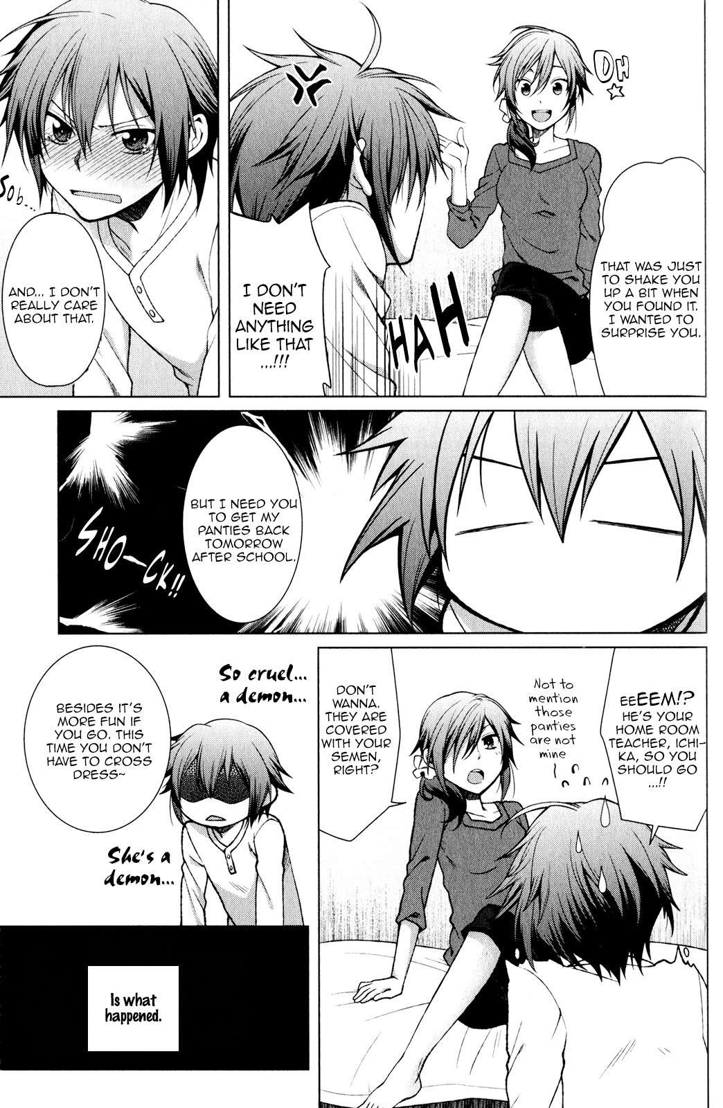 Fudanshi-kun no Honey Days Chapter 2 page 17 - Chapter 2: Obligatory cross-dressing for Gakuran boy