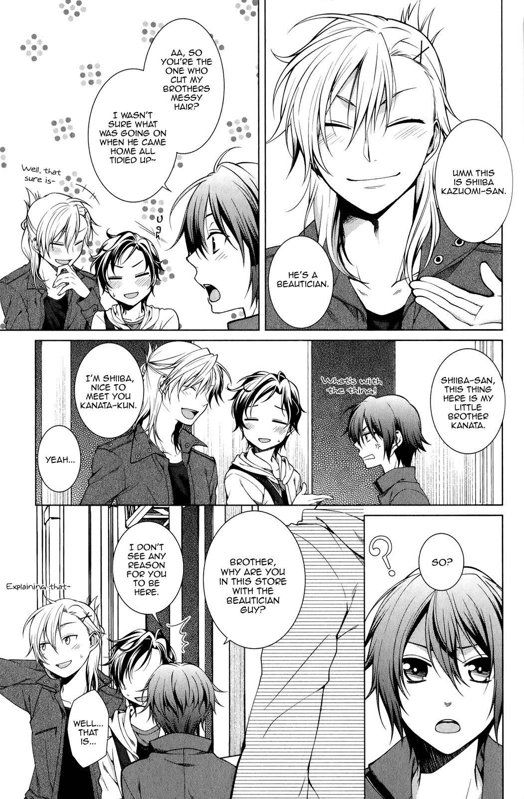 Fudanshi-kun no Honey Days Chapter 3 page 8 - Chapter 3: The brothers lickalicious playtime!
