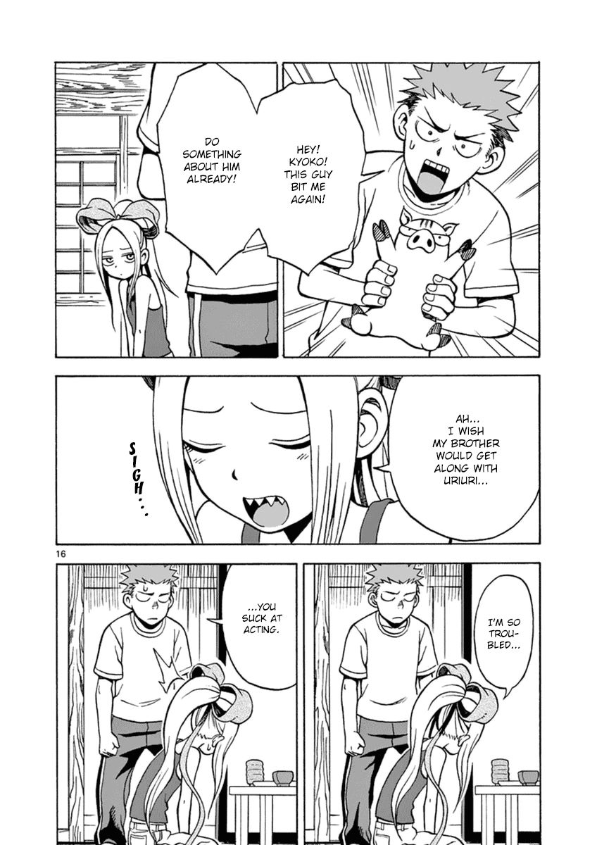 Fudatsuki no Kyoko-chan Chapter 16 page 16 - Chapter 16 : Kyoko-chan is Troubled