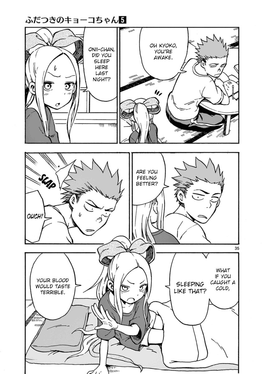 Fudatsuki no Kyoko-chan Chapter 26 page 35 - Chapter 26 : Too Much Studying