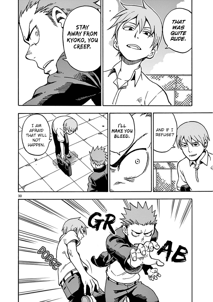 Fudatsuki no Kyoko-chan Chapter 28 page 33 - Chapter 28 : Declaration of War!