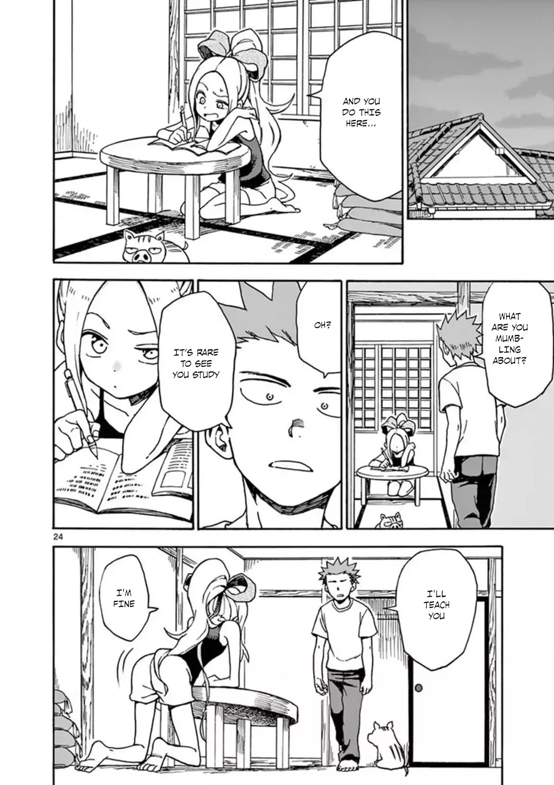 Fudatsuki no Kyoko-chan Chapter 37 page 25 - Chapter 37: A Sister's True Feelings
