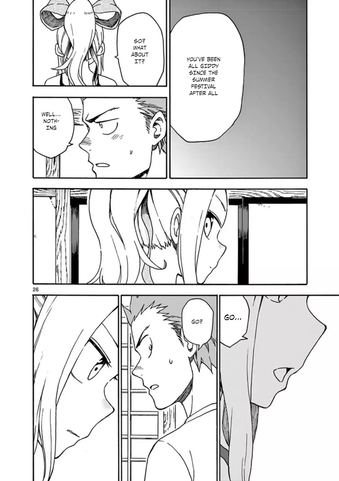 Fudatsuki no Kyoko-chan Chapter 37 page 27 - Chapter 37: A Sister's True Feelings