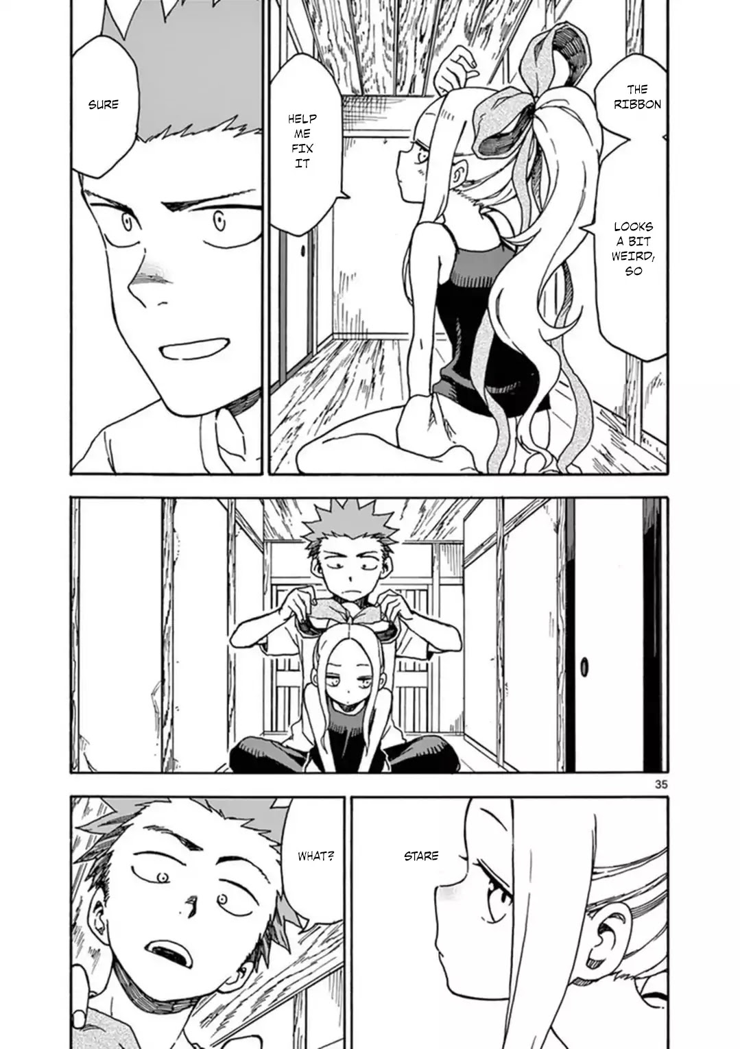 Fudatsuki no Kyoko-chan Chapter 37 page 36 - Chapter 37: A Sister's True Feelings