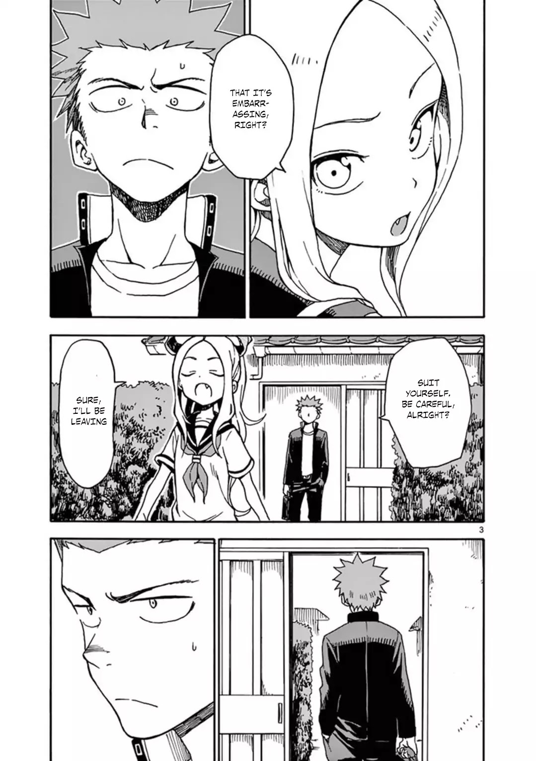 Fudatsuki no Kyoko-chan Chapter 37 page 4 - Chapter 37: A Sister's True Feelings